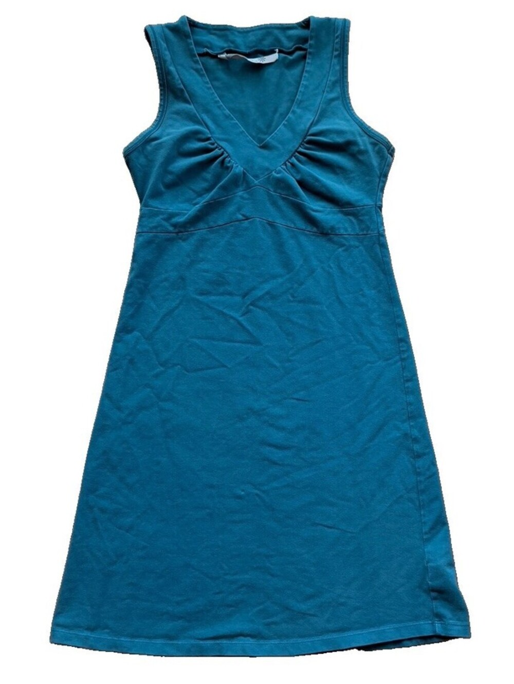 Athleta Women’s Teal Sleeveless Athletic Dress V-Neck Stretch Active XS